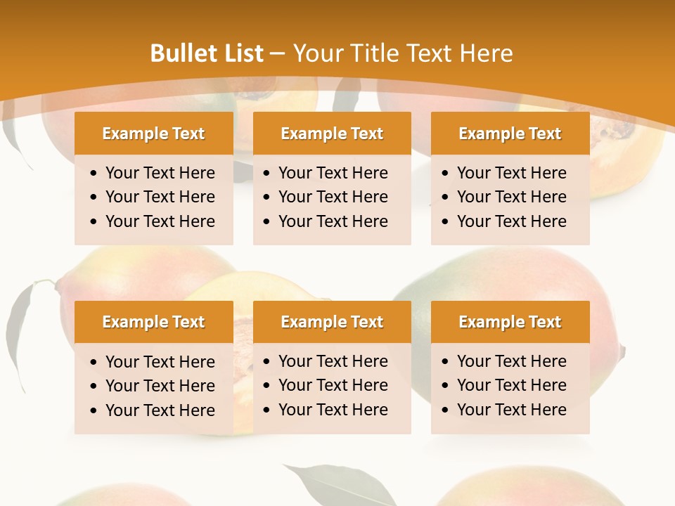 Chopped Mango Tropical PowerPoint Template