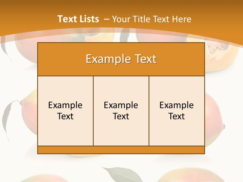 Chopped Mango Tropical PowerPoint Template