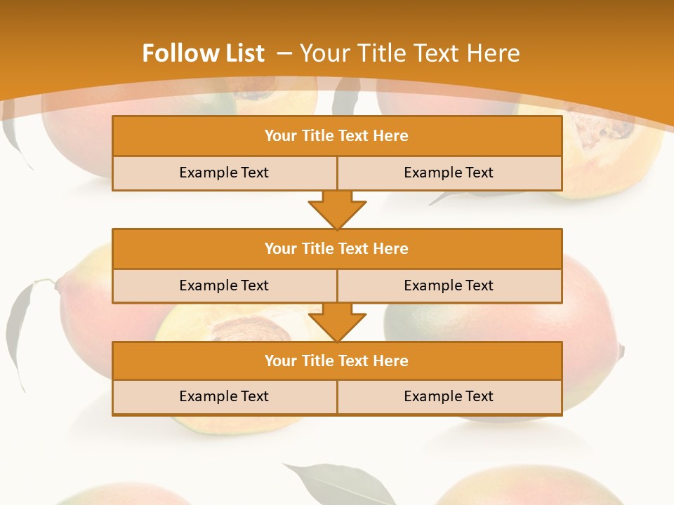 Chopped Mango Tropical PowerPoint Template