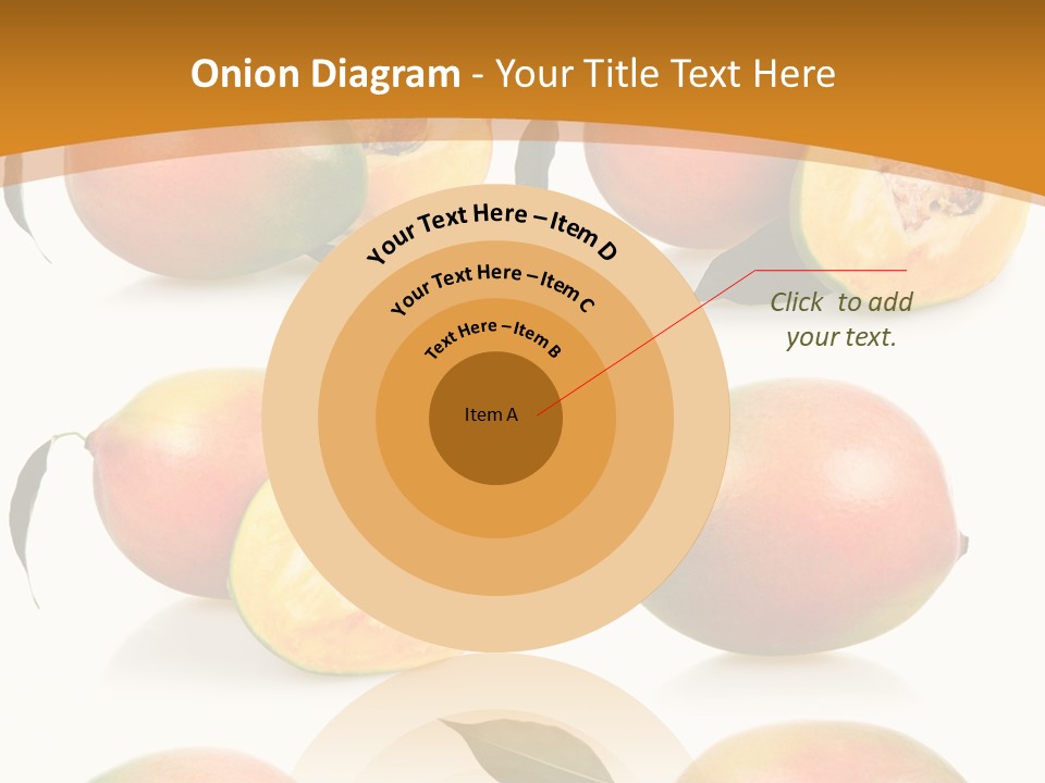 Chopped Mango Tropical PowerPoint Template