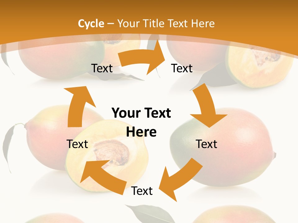 Chopped Mango Tropical PowerPoint Template