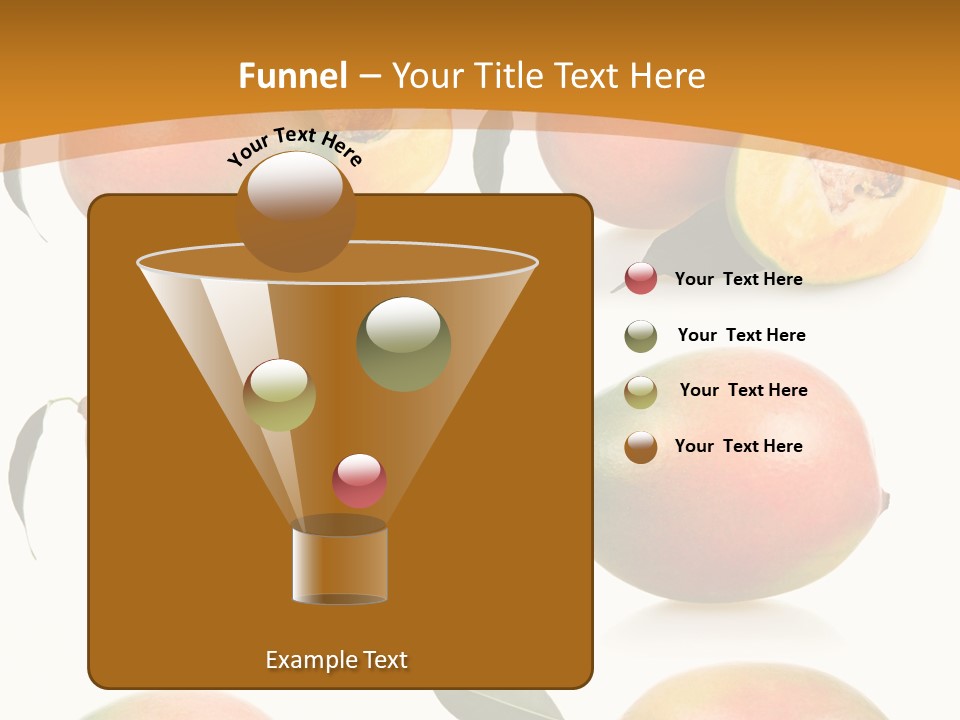 Chopped Mango Tropical PowerPoint Template