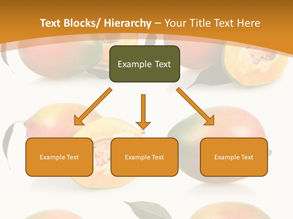 Chopped Mango Tropical PowerPoint Template
