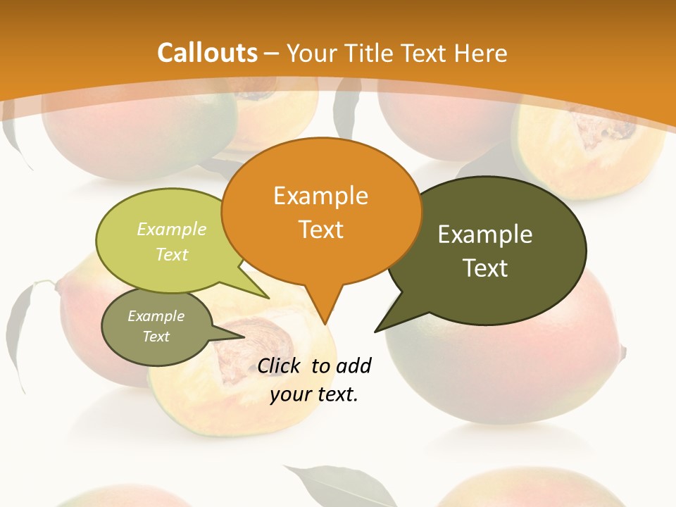 Chopped Mango Tropical PowerPoint Template