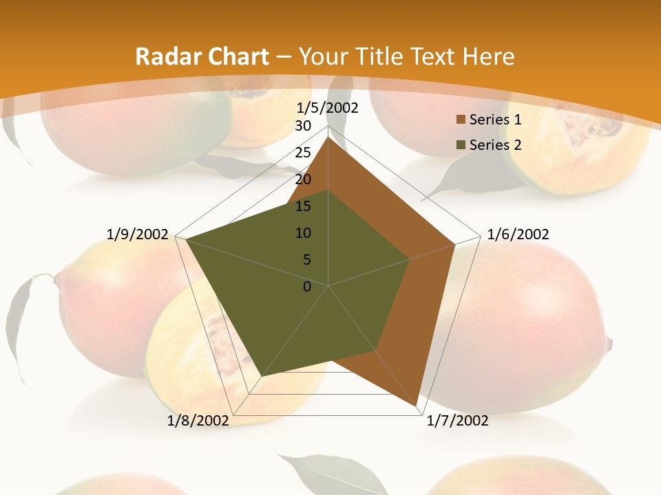 Chopped Mango Tropical PowerPoint Template