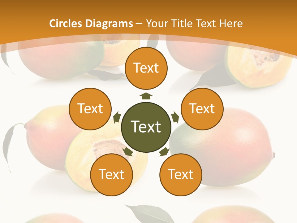 Chopped Mango Tropical PowerPoint Template