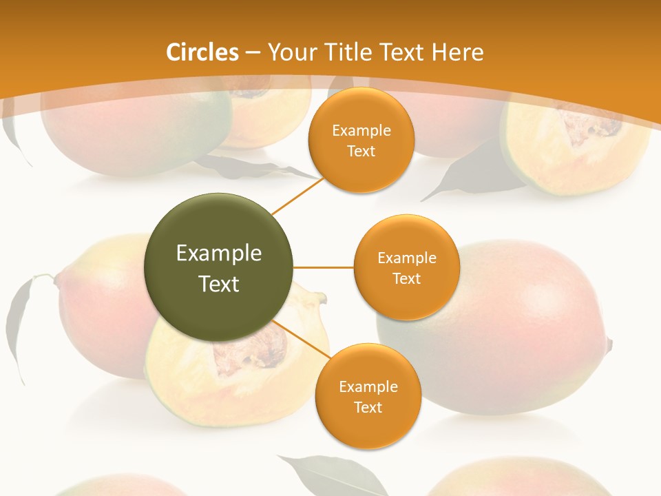Chopped Mango Tropical PowerPoint Template