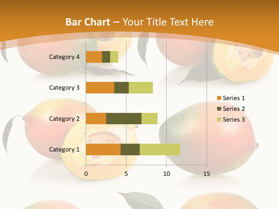 Chopped Mango Tropical PowerPoint Template