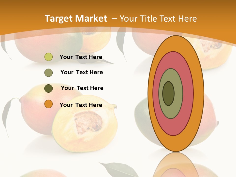 Chopped Mango Tropical PowerPoint Template