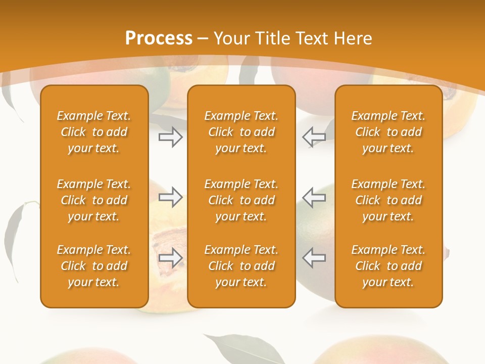 Chopped Mango Tropical PowerPoint Template