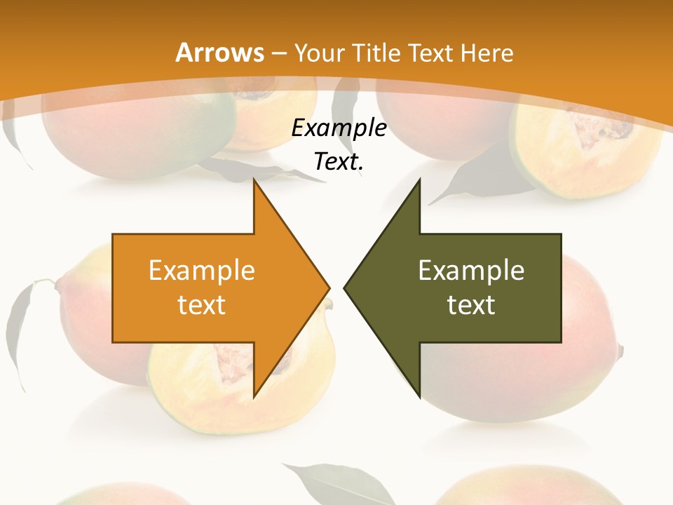 Chopped Mango Tropical PowerPoint Template