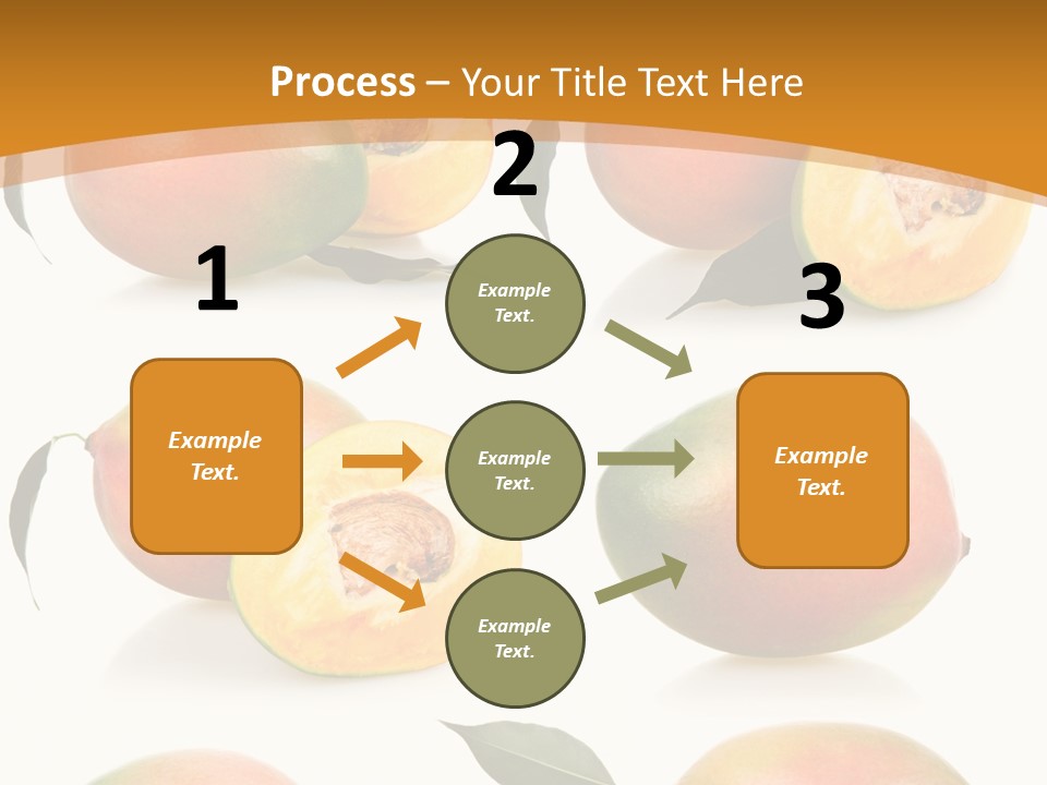 Chopped Mango Tropical PowerPoint Template