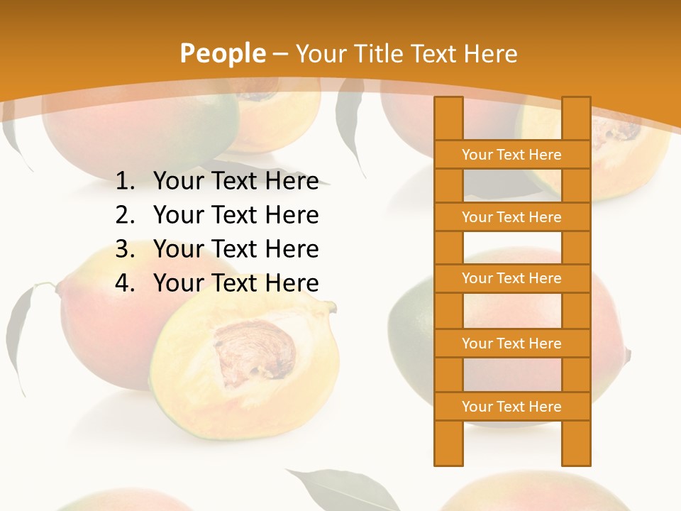 Chopped Mango Tropical PowerPoint Template