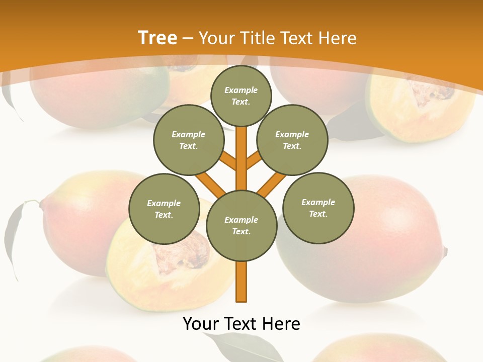 Chopped Mango Tropical PowerPoint Template