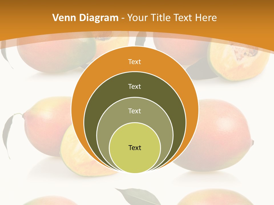 Chopped Mango Tropical PowerPoint Template