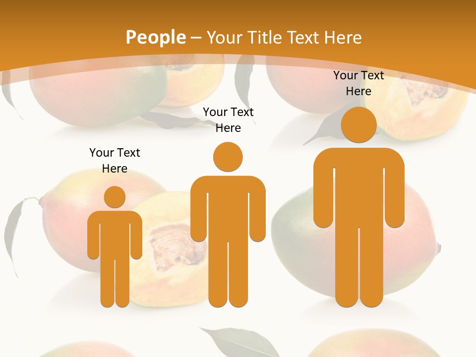 Chopped Mango Tropical PowerPoint Template