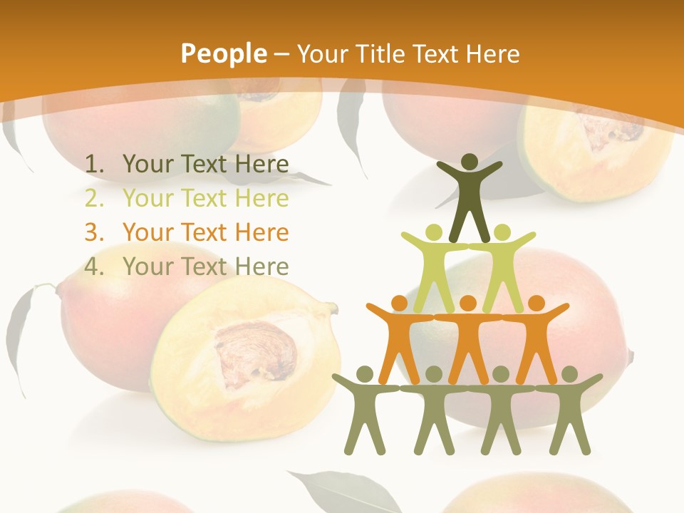 Chopped Mango Tropical PowerPoint Template