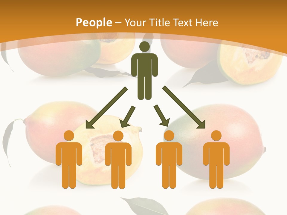 Chopped Mango Tropical PowerPoint Template