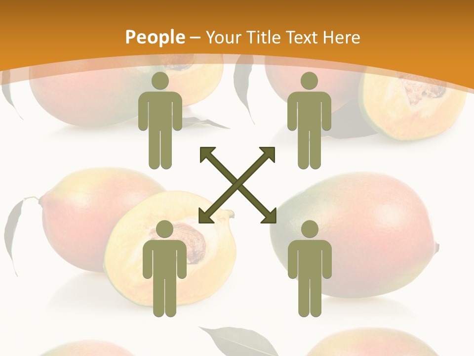 Chopped Mango Tropical PowerPoint Template