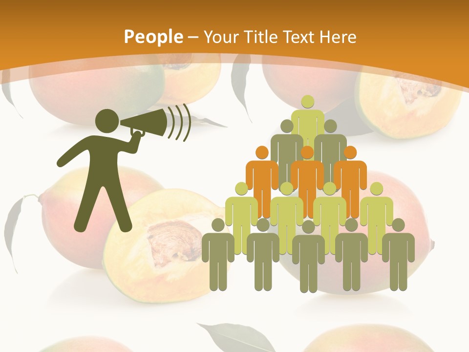 Chopped Mango Tropical PowerPoint Template