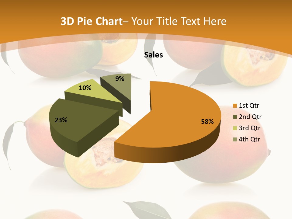 Chopped Mango Tropical PowerPoint Template