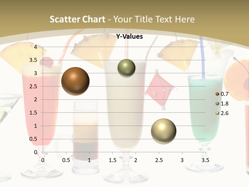 Sunrise Daiquiri Tequila PowerPoint Template