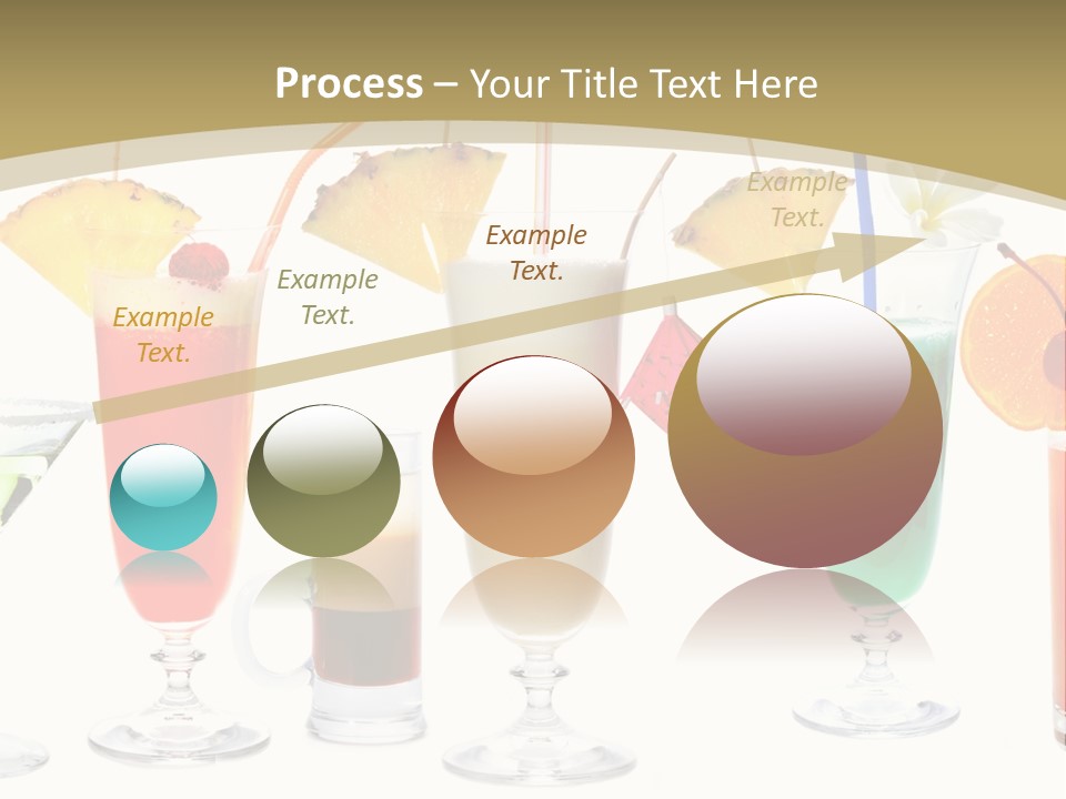 Sunrise Daiquiri Tequila PowerPoint Template