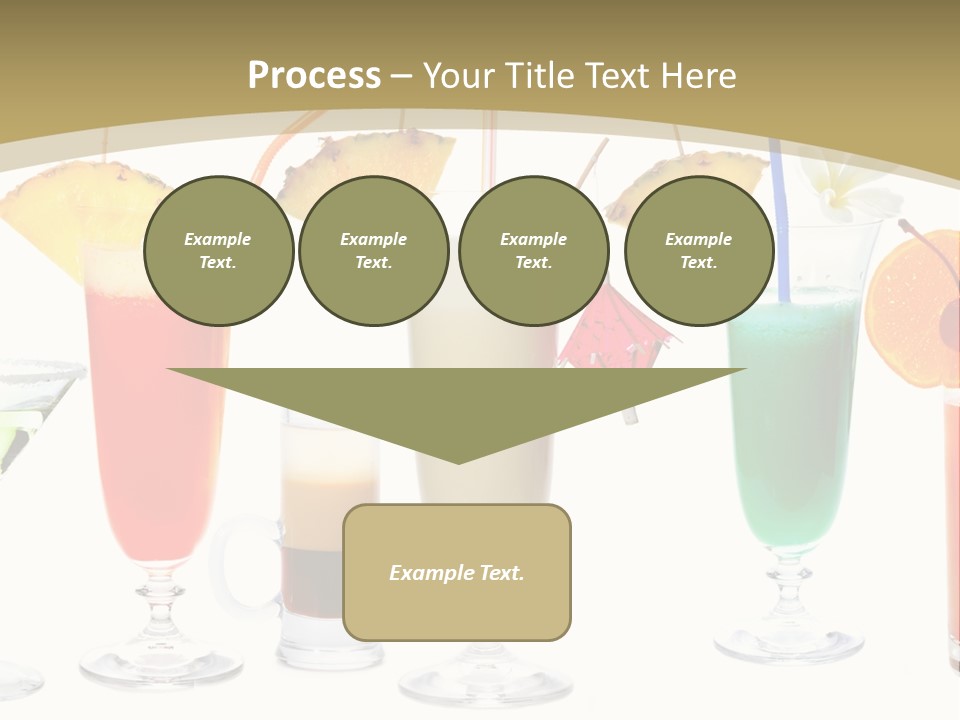 Sunrise Daiquiri Tequila PowerPoint Template