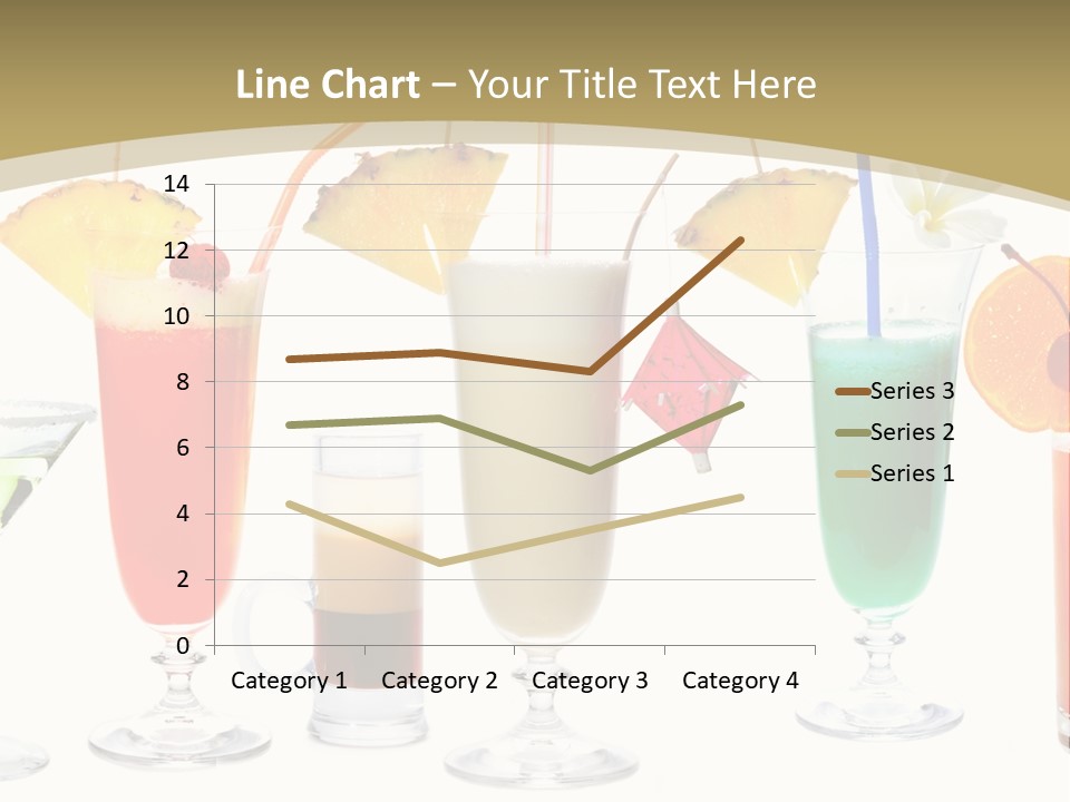Sunrise Daiquiri Tequila PowerPoint Template