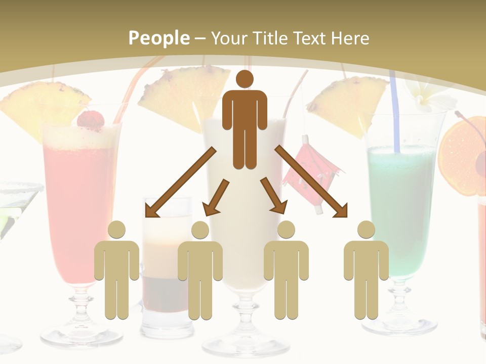 Sunrise Daiquiri Tequila PowerPoint Template