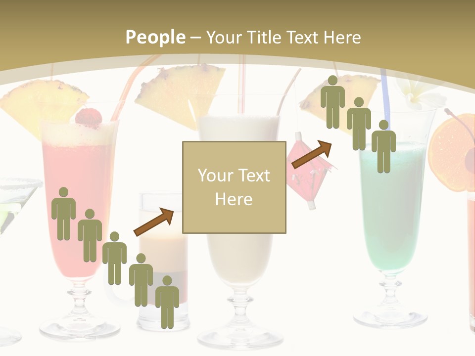 Sunrise Daiquiri Tequila PowerPoint Template