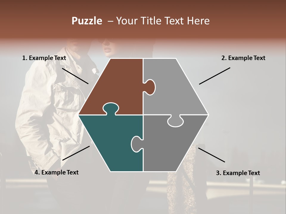 Glamour Evening Young PowerPoint Template