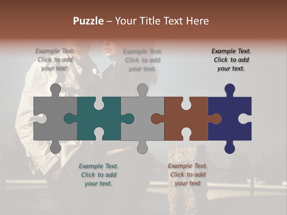 Glamour Evening Young PowerPoint Template