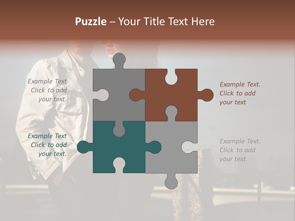 Glamour Evening Young PowerPoint Template