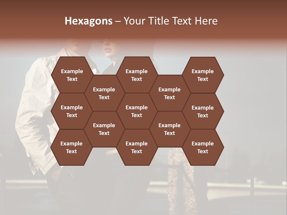 Glamour Evening Young PowerPoint Template