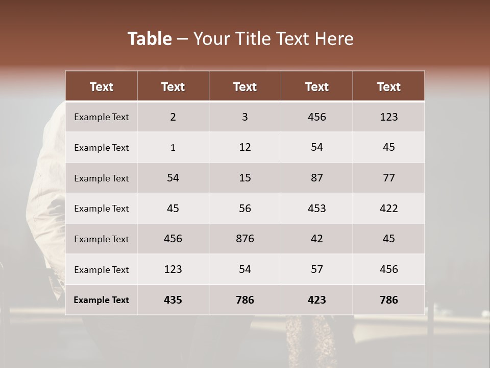 Glamour Evening Young PowerPoint Template