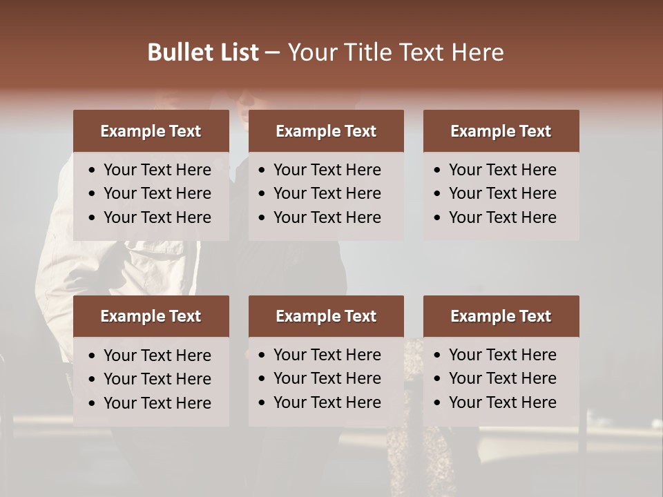 Glamour Evening Young PowerPoint Template