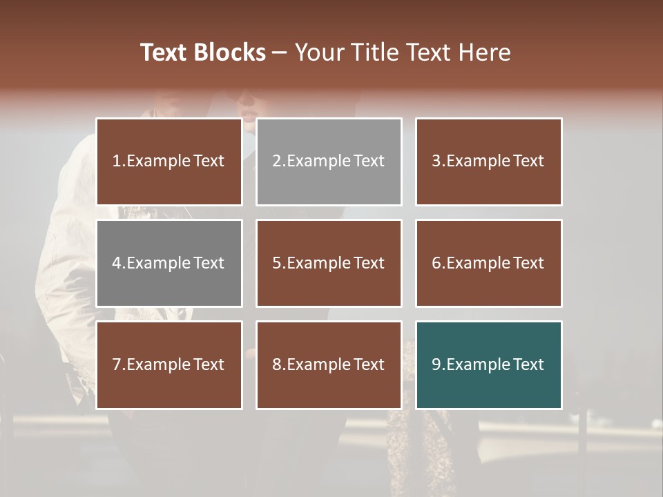 Glamour Evening Young PowerPoint Template