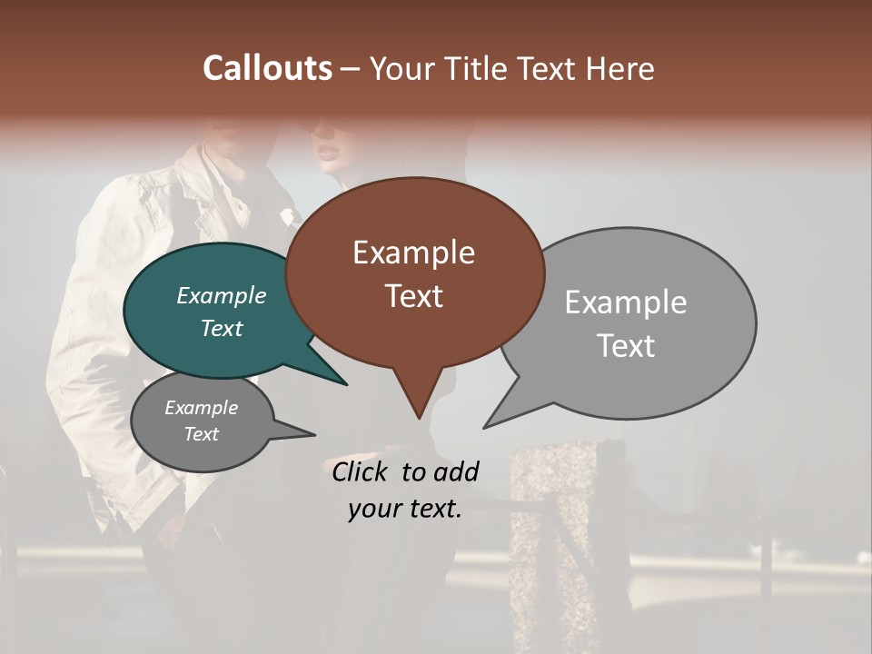 Glamour Evening Young PowerPoint Template