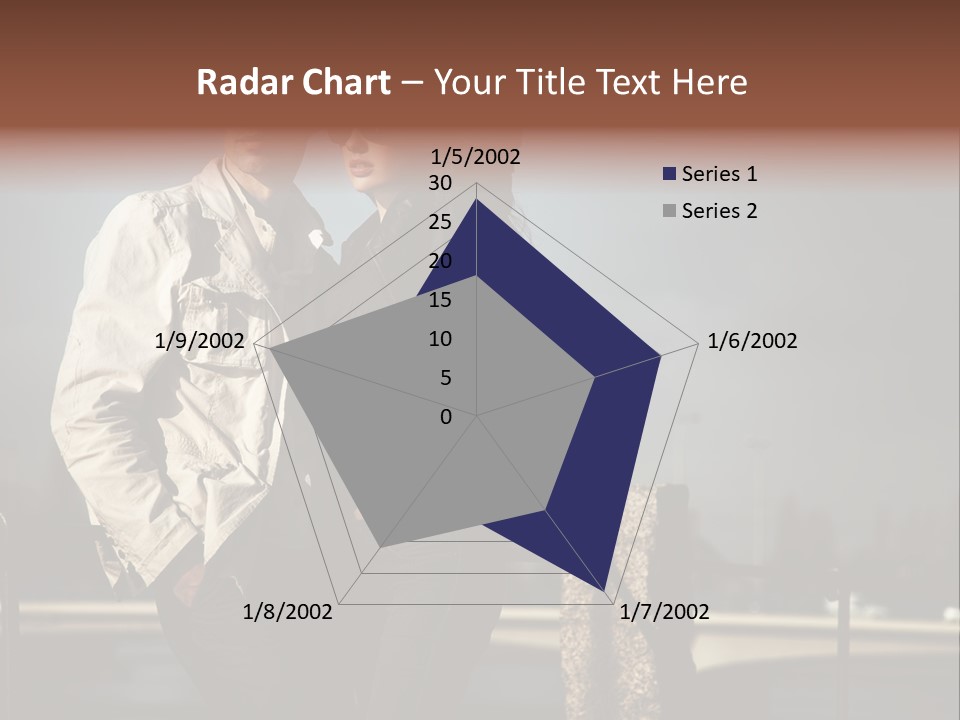 Glamour Evening Young PowerPoint Template