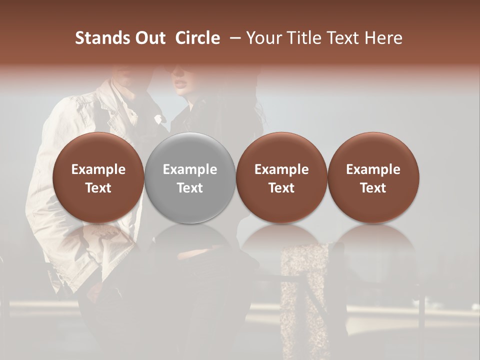 Glamour Evening Young PowerPoint Template