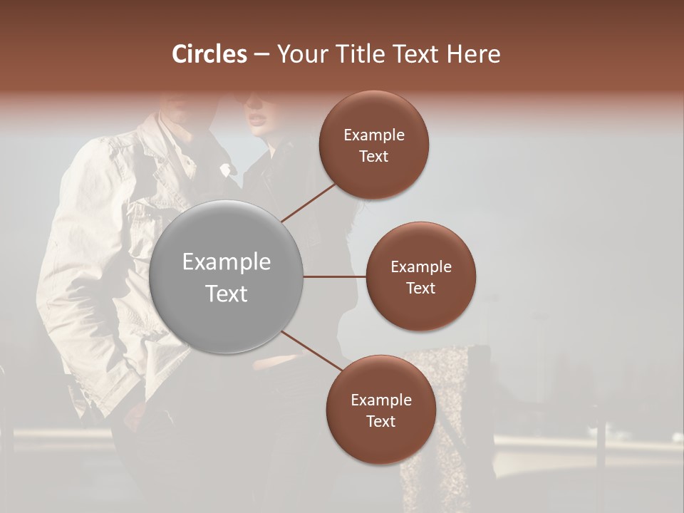 Glamour Evening Young PowerPoint Template