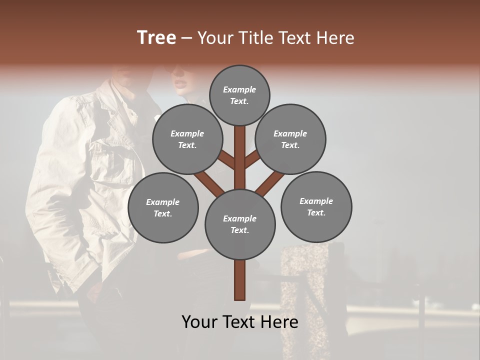 Glamour Evening Young PowerPoint Template