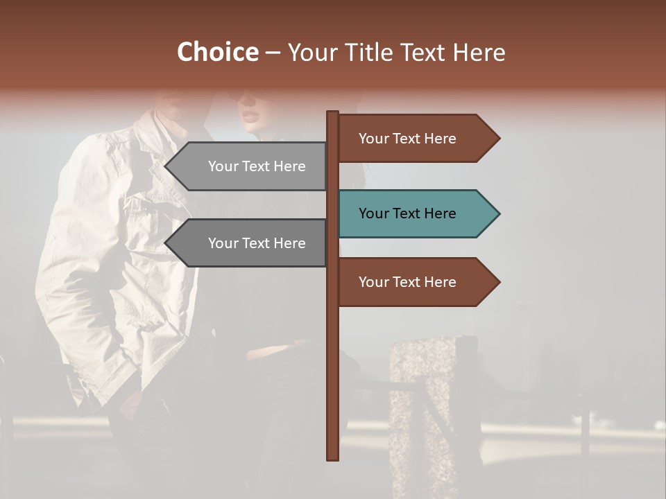 Glamour Evening Young PowerPoint Template