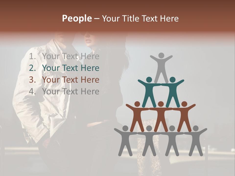 Glamour Evening Young PowerPoint Template