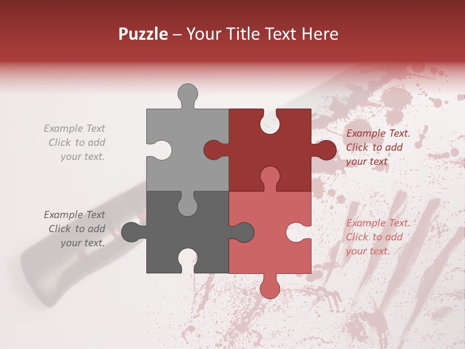 Handle Hostage Hospital PowerPoint Template