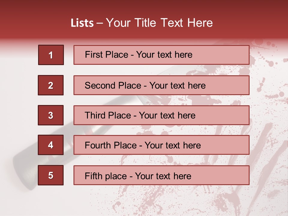 Handle Hostage Hospital PowerPoint Template