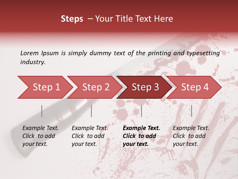 Handle Hostage Hospital PowerPoint Template