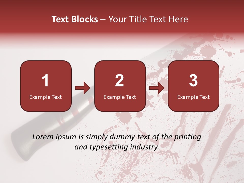 Handle Hostage Hospital PowerPoint Template