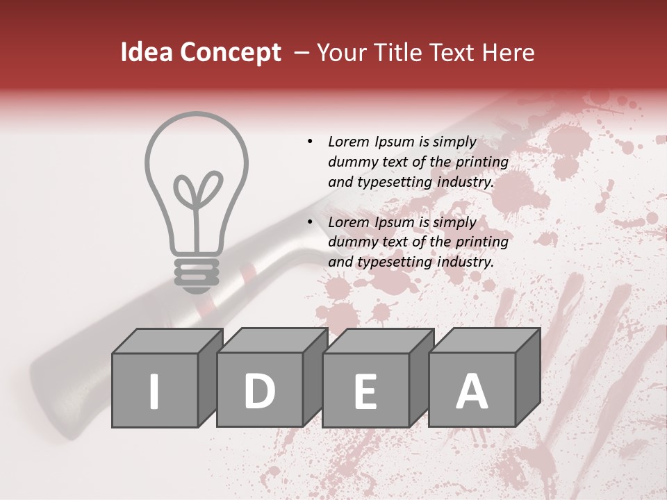 Handle Hostage Hospital PowerPoint Template